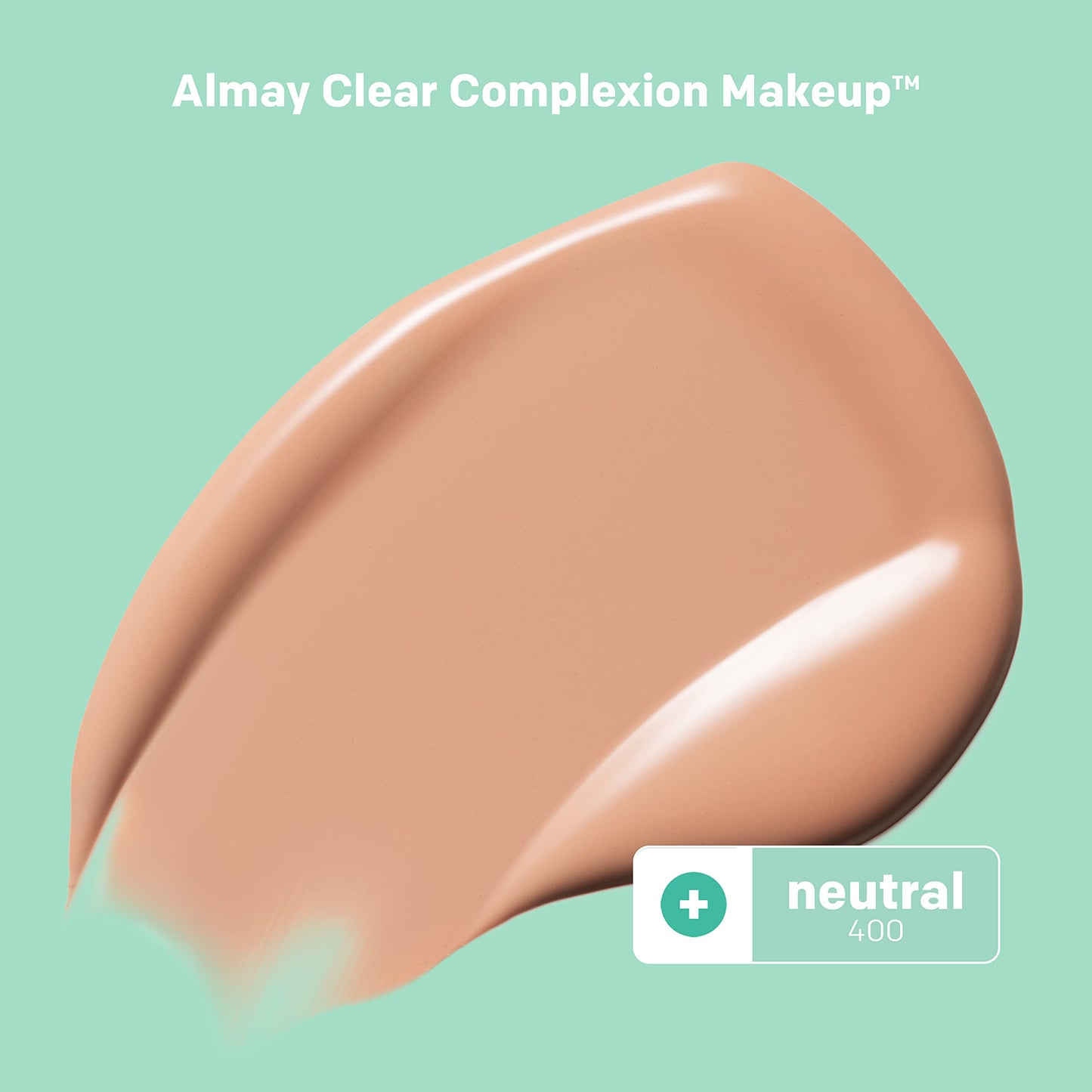 Almay Clear Complexion Acne Foundation Makeup with Salicylic Acid, Medium Coverage, Soft Matte Finish, Hypoallergenic, Cruelty- & Fragrance-Free