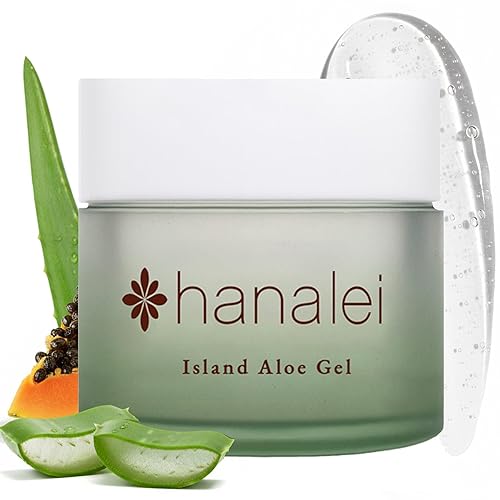 Hanalei Aloe Gel - Soothing After-Sun Care & Daily Moisturizer - Hydrating, Cooling Aloe Vera Gel for Face & Body - Cruelty-Free, Paraben-Free
