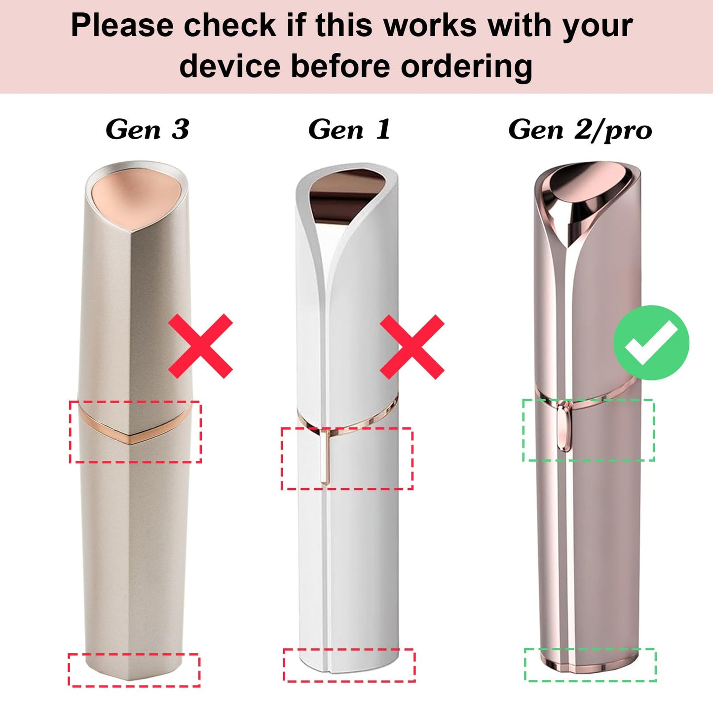 Replacement Heads for Flawless Facial Hair Remover, Replacement Blades for Finishing Touch Flawless Hair Removal Gen 2 Beauty and Personal Care tuokiy