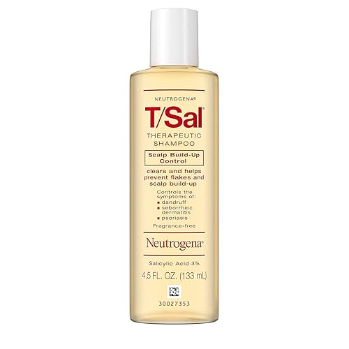 Neutrogena T/Sal Therapeutic Shampoo for Scalp Build-Up Control with Salicylic Acid, Scalp Treatment for Dandruff, Scalp Psoriasis & Seborrheic