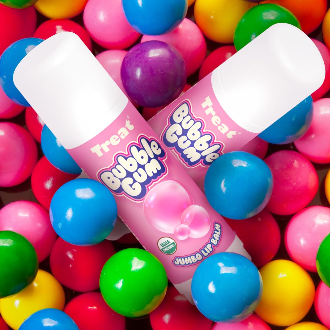 TREAT© Jumbo - Cruelty Free .50 OZ (BUBBLE GUM LIP BALM)