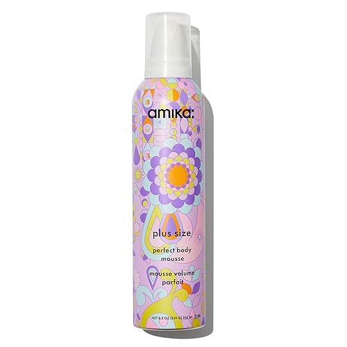 amika plus size perfect body hair mousse