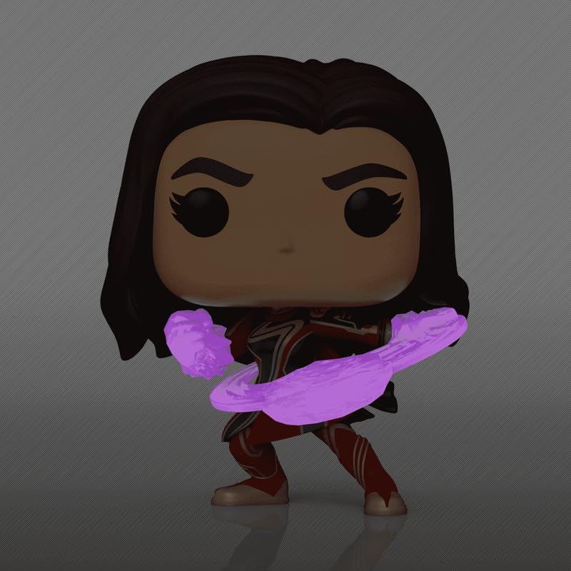 Funko Pop! Marvel: Ms. Marvel in Fighting Stance *Glow in The Dark Shop Exclusive