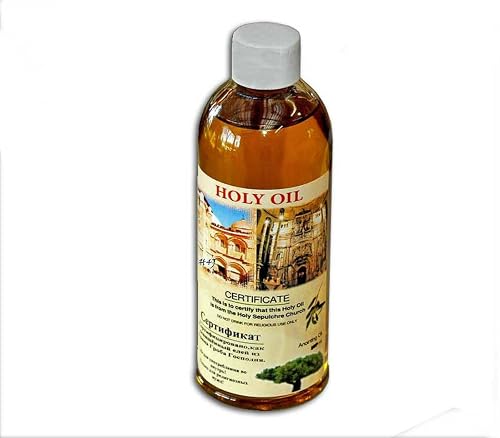 Certificated Blessed 60 Ml S Bottle Of Holy Land Anointing Oil From Jerusalem