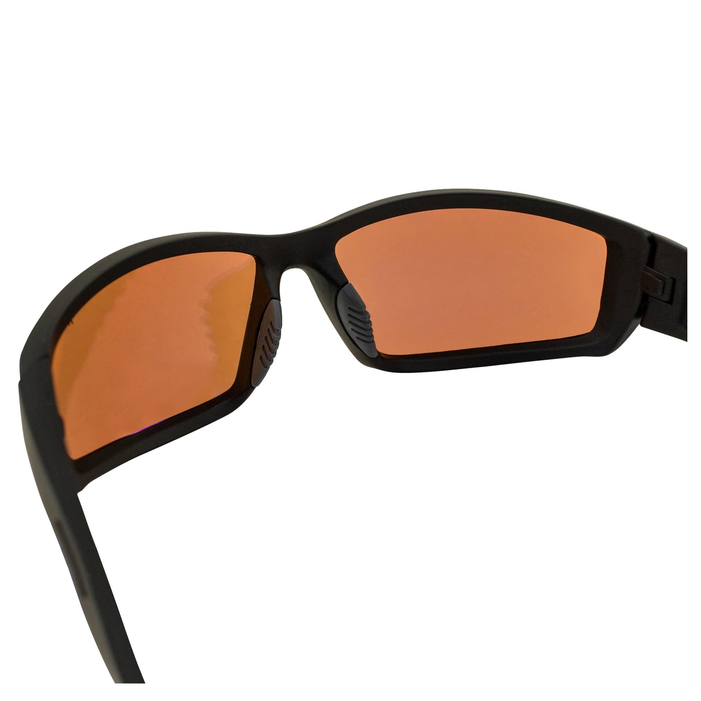 Maxx Zulu Sport Golf Motorcycle Riding Sunglasses Black with HighDefinition Amber Lens