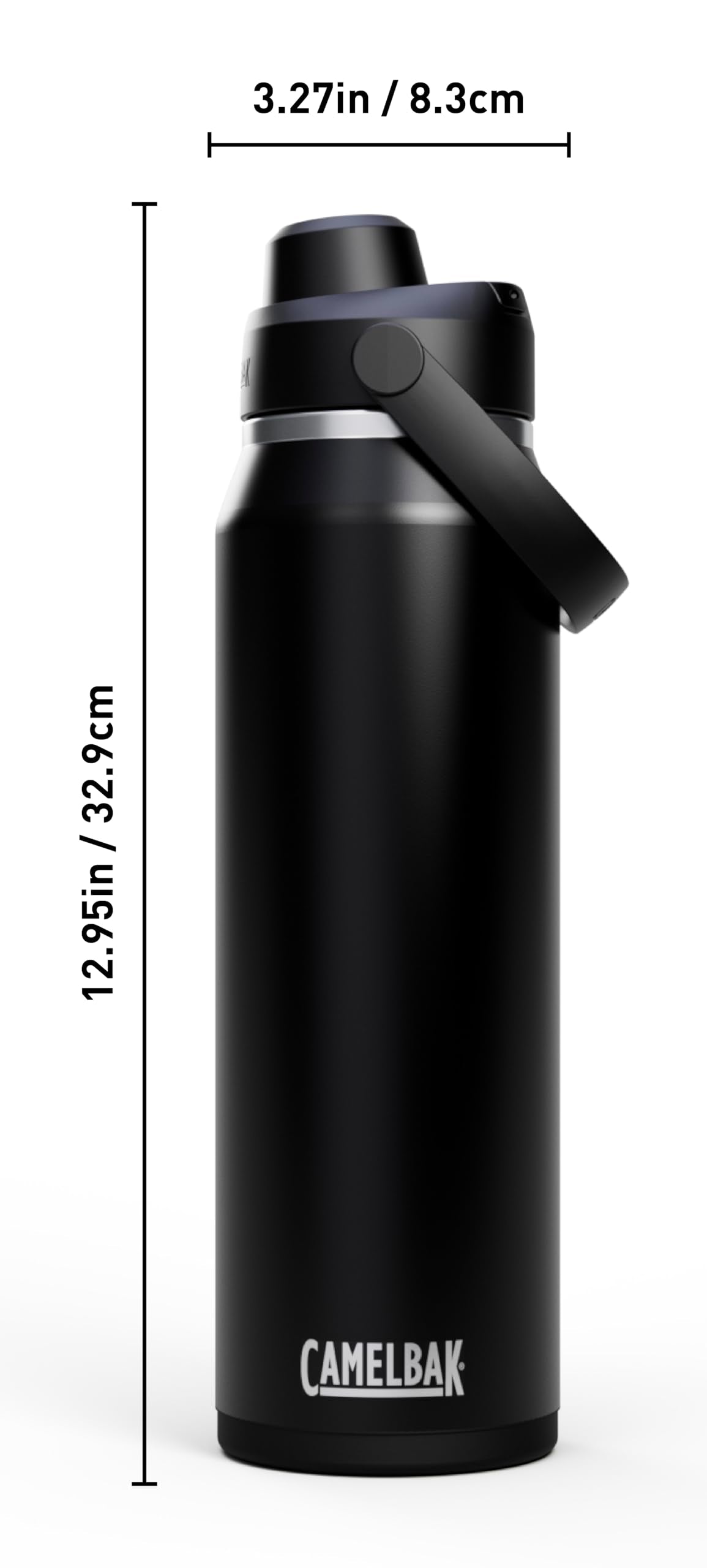 CamelBak Thrive Chug Insulated Stainless Steel Water Bottle Black, 32oz