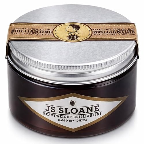 JS Sloane pomades Heavy Weight Brilliantine