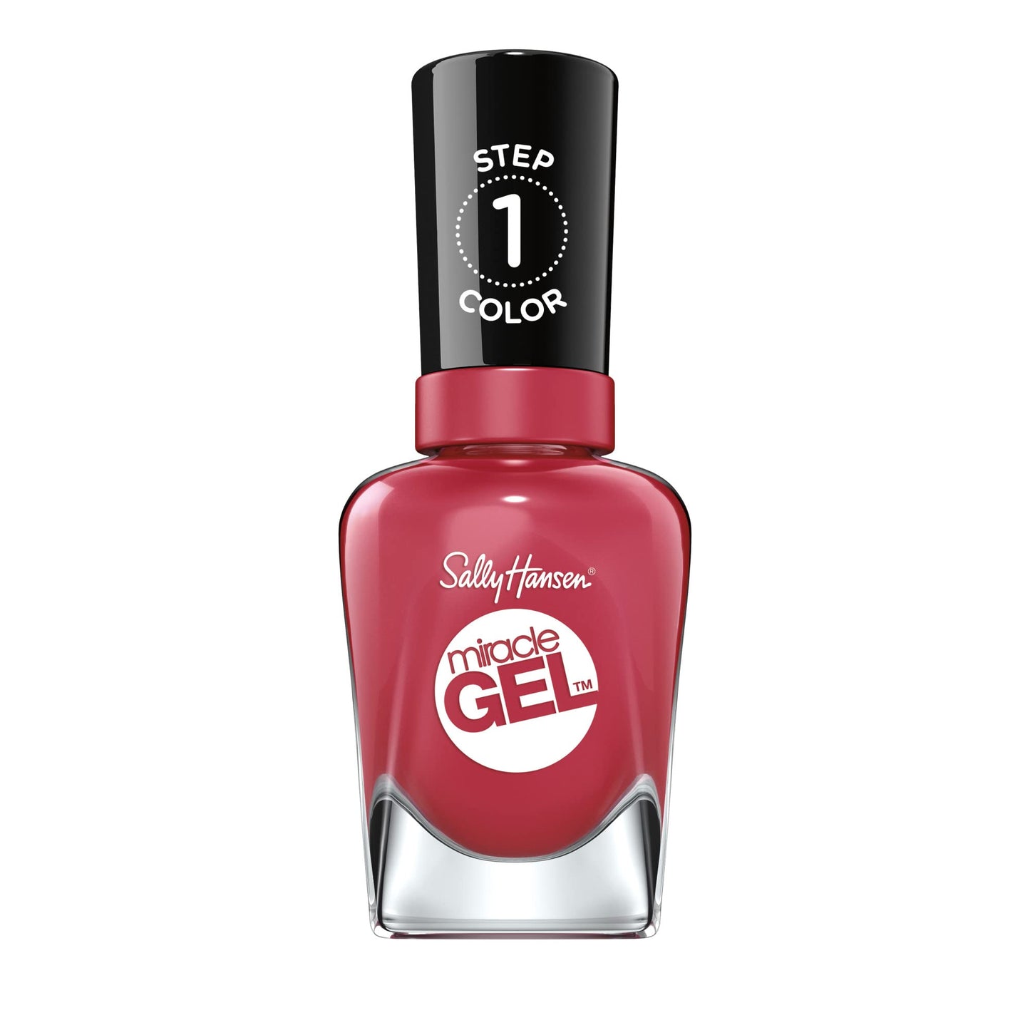 Sally Hansen Miracle Gel Salon Quality Nail Polish | Gel-Like Formula, Two-Step System, No UV Light Needed, Long Lasting | Opaque, Glossy | 256 Proper Beauty & Personal Care Sally Hansen