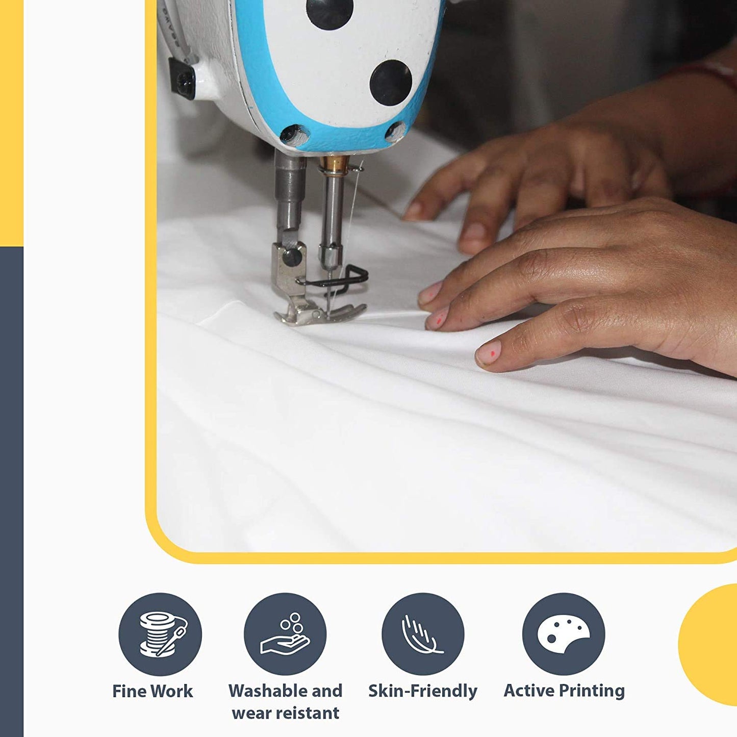 Kamas Egyptian Cotton Sateen Weave Pack of 2 Extra Large Pillowcase to Fit Your Oversized Pancake Large Huge & Gusseted Pillows (Light Blue, Queen