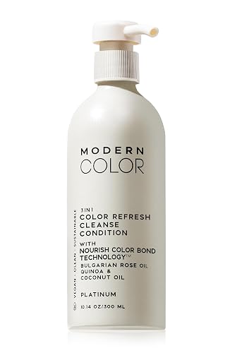 Modern Color 3-in-1 Hair Color Refresh, Cleanse & Condition - 100% Vegan, Cruelty-Free, Sustainably Packaged, Non-Toxic, Certified Clean Beauty