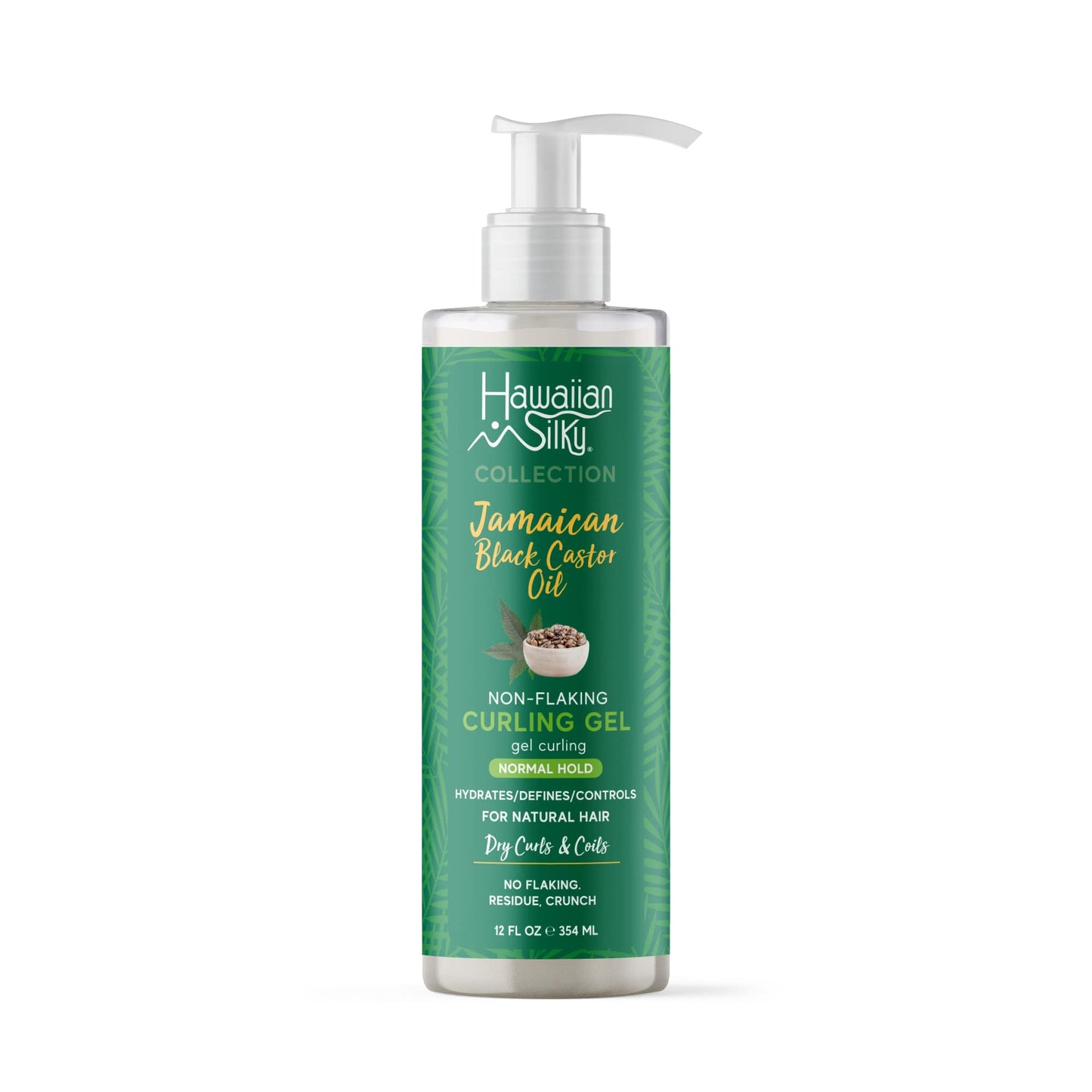 Hawaiian Silky Jamaican Black Castor Oil Collection Non Flaking Curling Gel