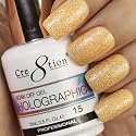 Cre8tion Holographic Collection Soak Off Gel LED/UV cured 15mL/0.5 fl oz - HG15 Beauty & Personal Care Cre8tion