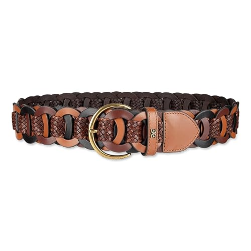 Sam Edelman 38 MM LINK WOVEN BELT