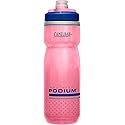 CamelBak Podium Chill Insulated Bike Water Bottle 21 oz, Pink/Ultramarine