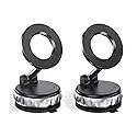 Avischai 2-Pack Vacuum Suction Magnetic Phone Holder for Car Dashboard, Windshield - Hands-Free Strong Grip Mount with 360° Rotation for iPhone…