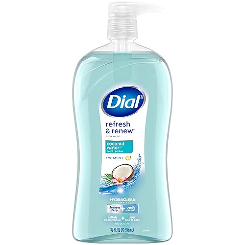 Dial Body Wash, Refresh & Renew Coconut Water, 32 fl oz