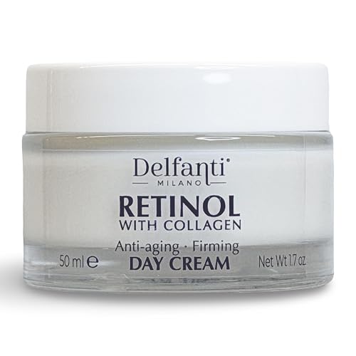 Delfanti-Milano • MENOPAUSE • Day Cream • Nourishing and Balancing • Face & Neck Moisturizer with Hyaluronic Acid & Phyoactives of Seaweed • Made in