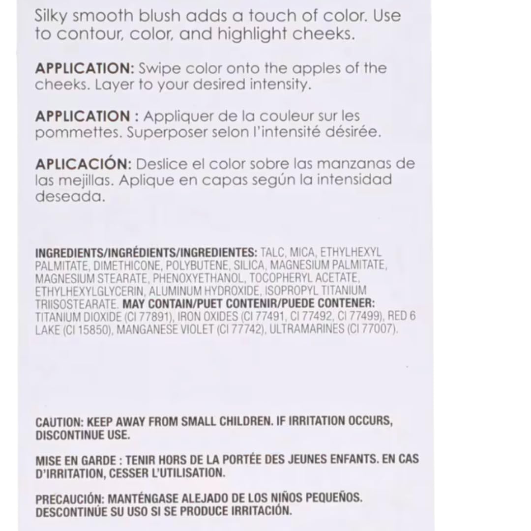 L.A Colors Powder Blush with Applicator, C62239 berry pretty, 0.13 Oz