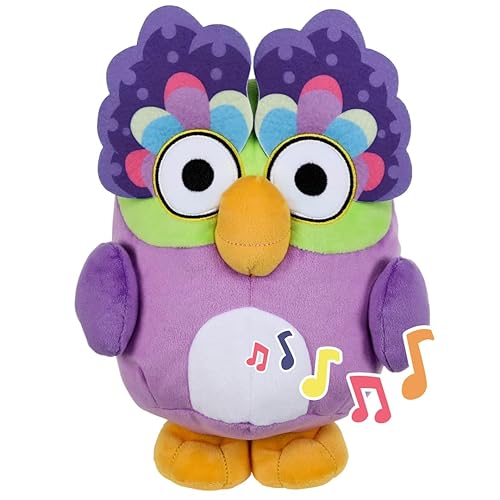 Chattermax Sound Effects Talking Plush, 10” Soft Bluey Toddler Toys, Interactive Singing Stuffed Animal with 6 Phrases, Baby Plush Toys for Kids