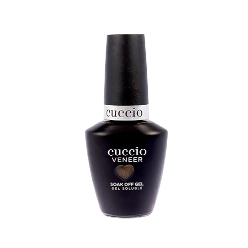 Cuccio Colour Veneer Nail Polish - Triple Pigmentation Technology - Polish Free Soak Off Gel - For Manicures And Pedicures - Full Coverage - Long