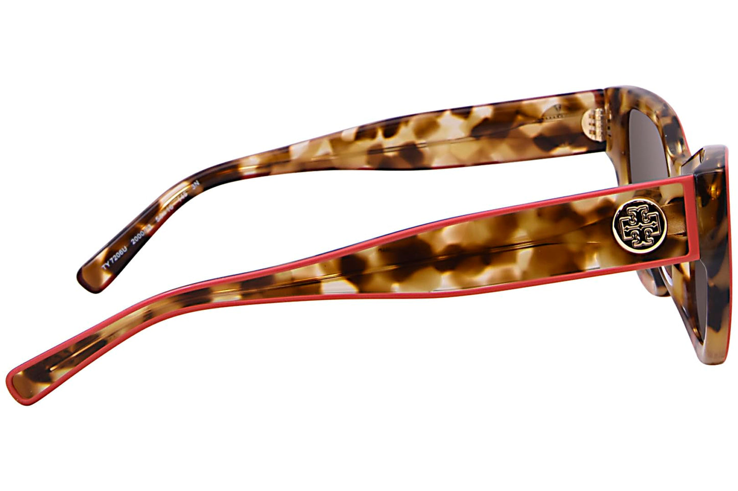 Tory Burch TY7206U 200073 Sunglasses Women's Tortoise/Black/Gold/Brown 54mm