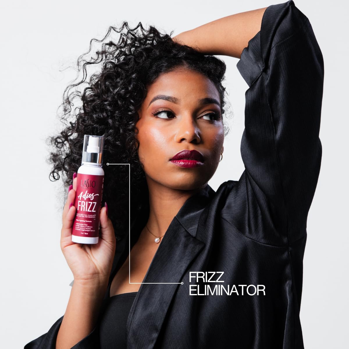 Lasio Adios Frizz Heat Protectant & Styling Spray 4oz