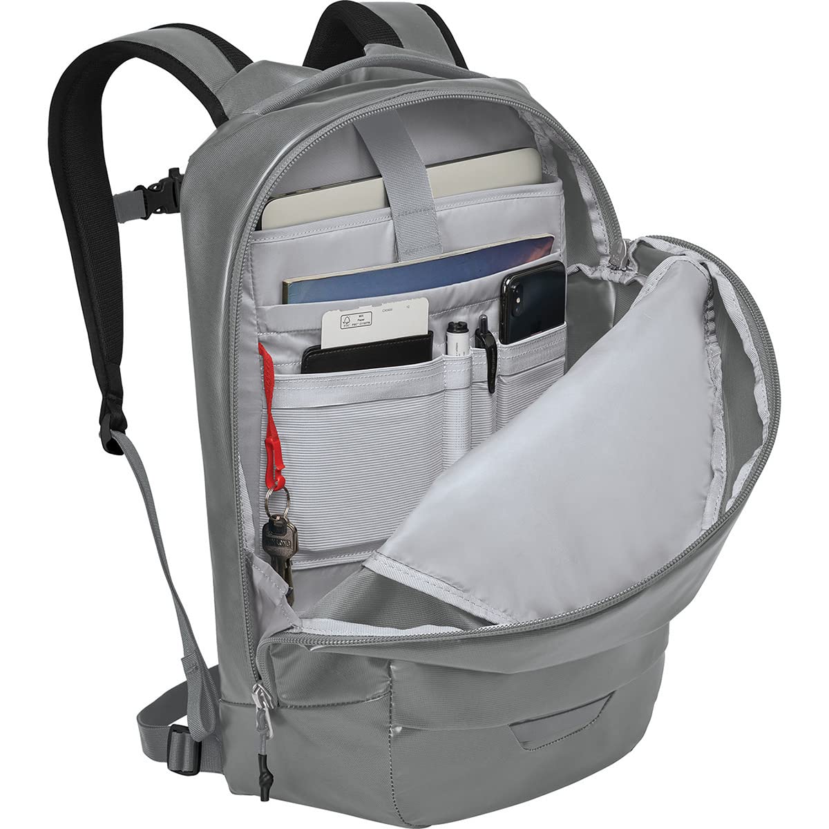 Osprey Transporter Panel Loader Commuter Backpack, Smoke Grey