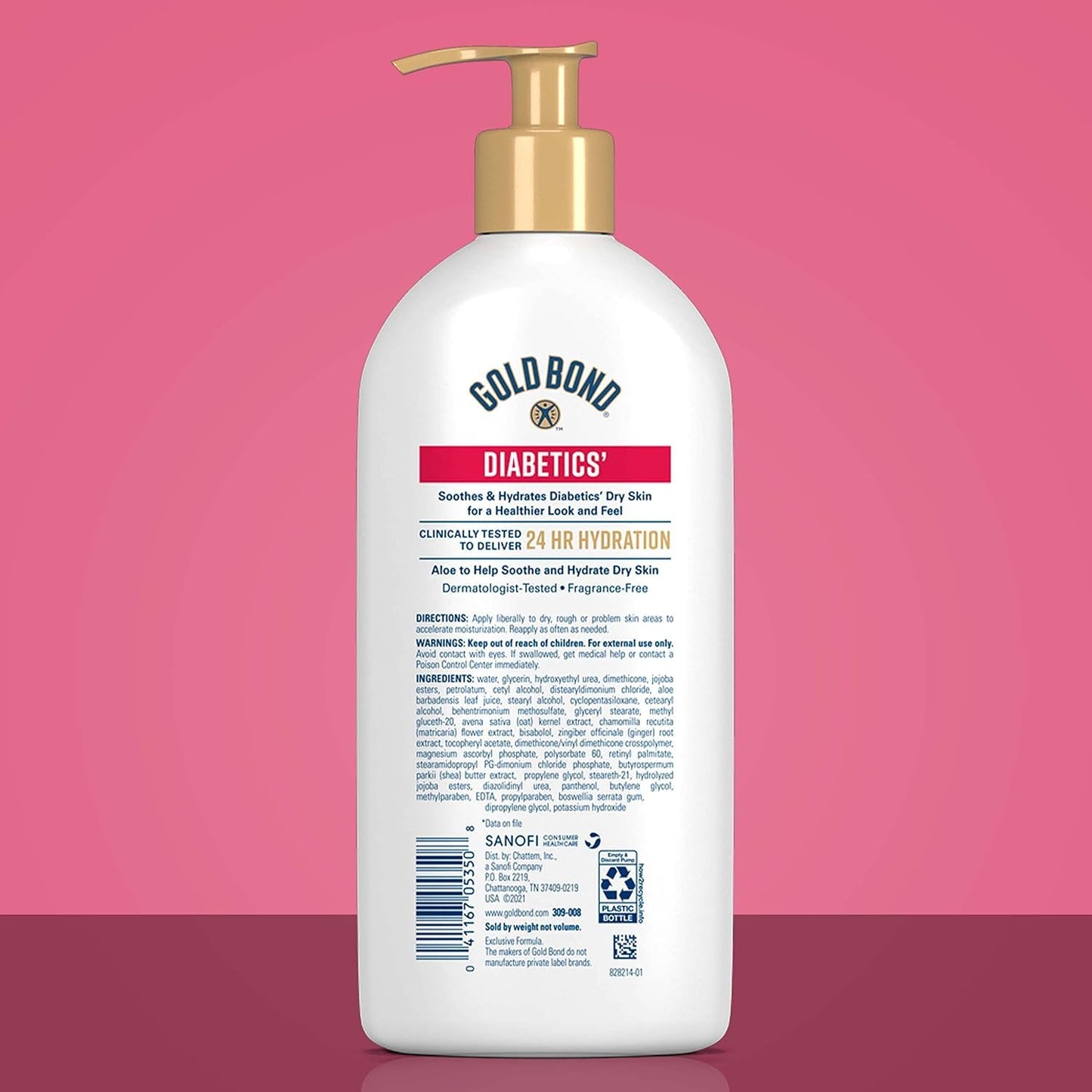 Gold Bond Ultimate Diabetics' Dry Skin Relief Hydrating Lotion - 13 oz, Pack of 5