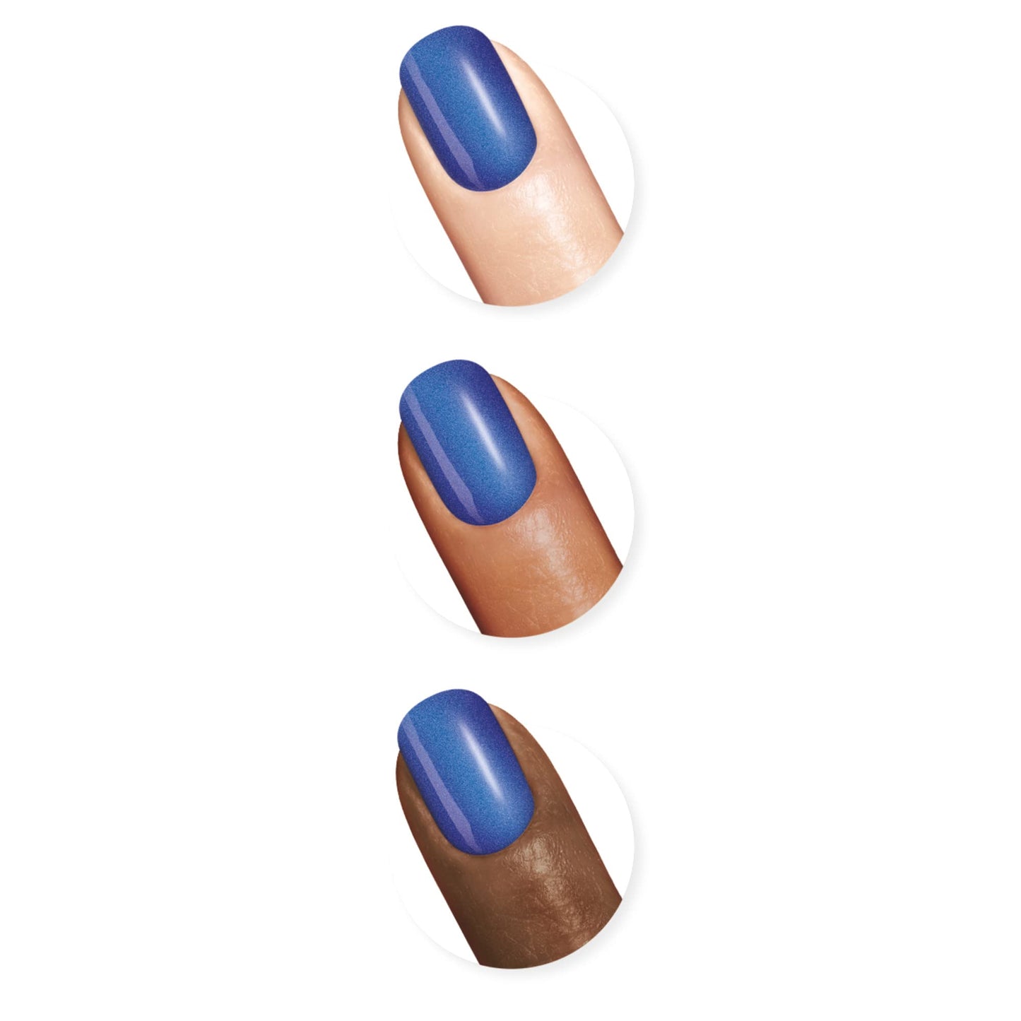 Sally Hansen Insta Dri Matte Metallics, Blue Steel, 0.31 Fl Oz (Pack of 1)