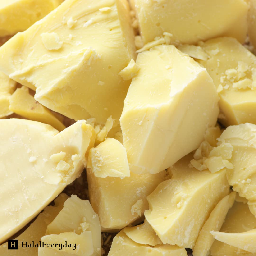 1 Lb Cocoa Butter - Pure Raw Unprocessed Incredible Quality and Scent. Use for Lotion, Cream, Lip Balm, Oil Stick or Body Butter. NON-GMO By SaaQin