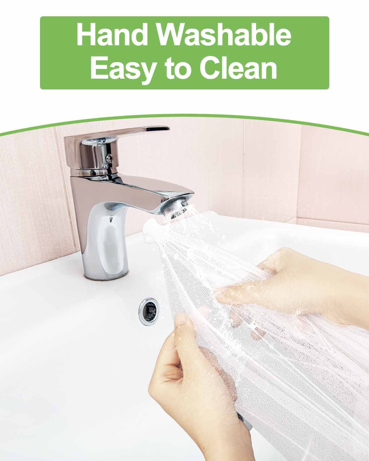 Lauon 6-Pack Large Mesh Food Covers – 17"x17" Pop-Up Tents, White Nylon Umbrella Screens for Outdoor BBQ, Picnics, Camping, Parties