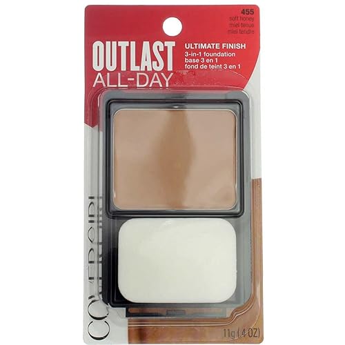 Cover Girl Crded Ultimate Finish Liquid Powder Makeup 455 Soft Honey