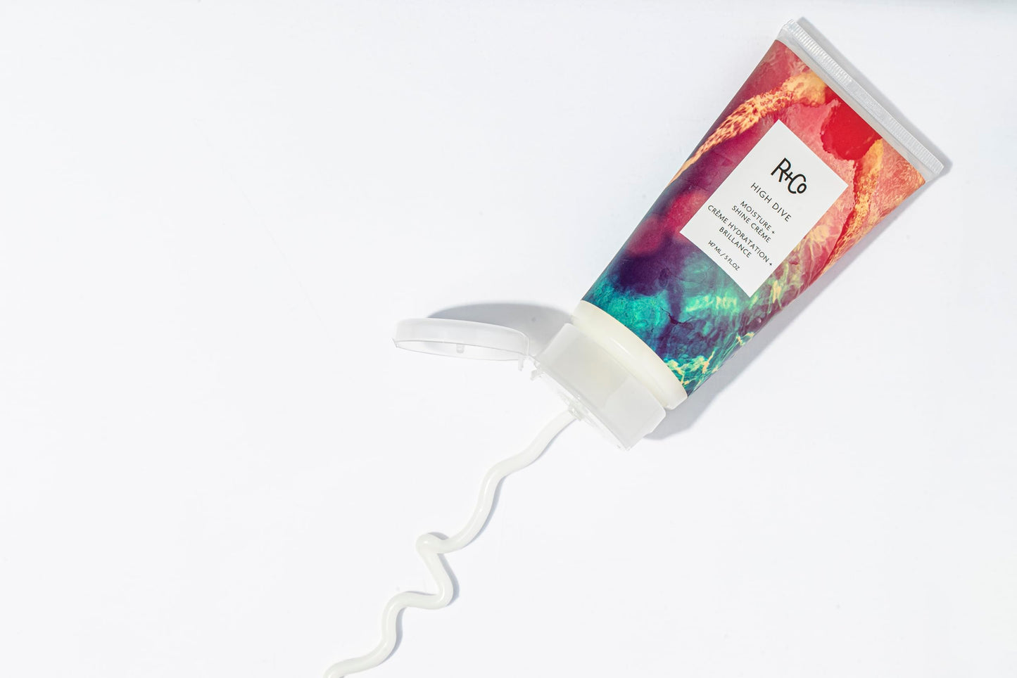 R+Co High Dive Moisture and Shine Crème | Deep Hydration + Softens + Eliminates Frizz | Vegan + Cruelty-Free | 5 Oz