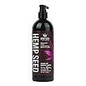 Hemp Seed Hand & Body Lotion, Skinny Dip Scent - 16 oz. - Soothe Dry Skin - Argan Oil, Hemp Seed Oil - Light, Non-Greasy Formula - Vegan & Cruelty