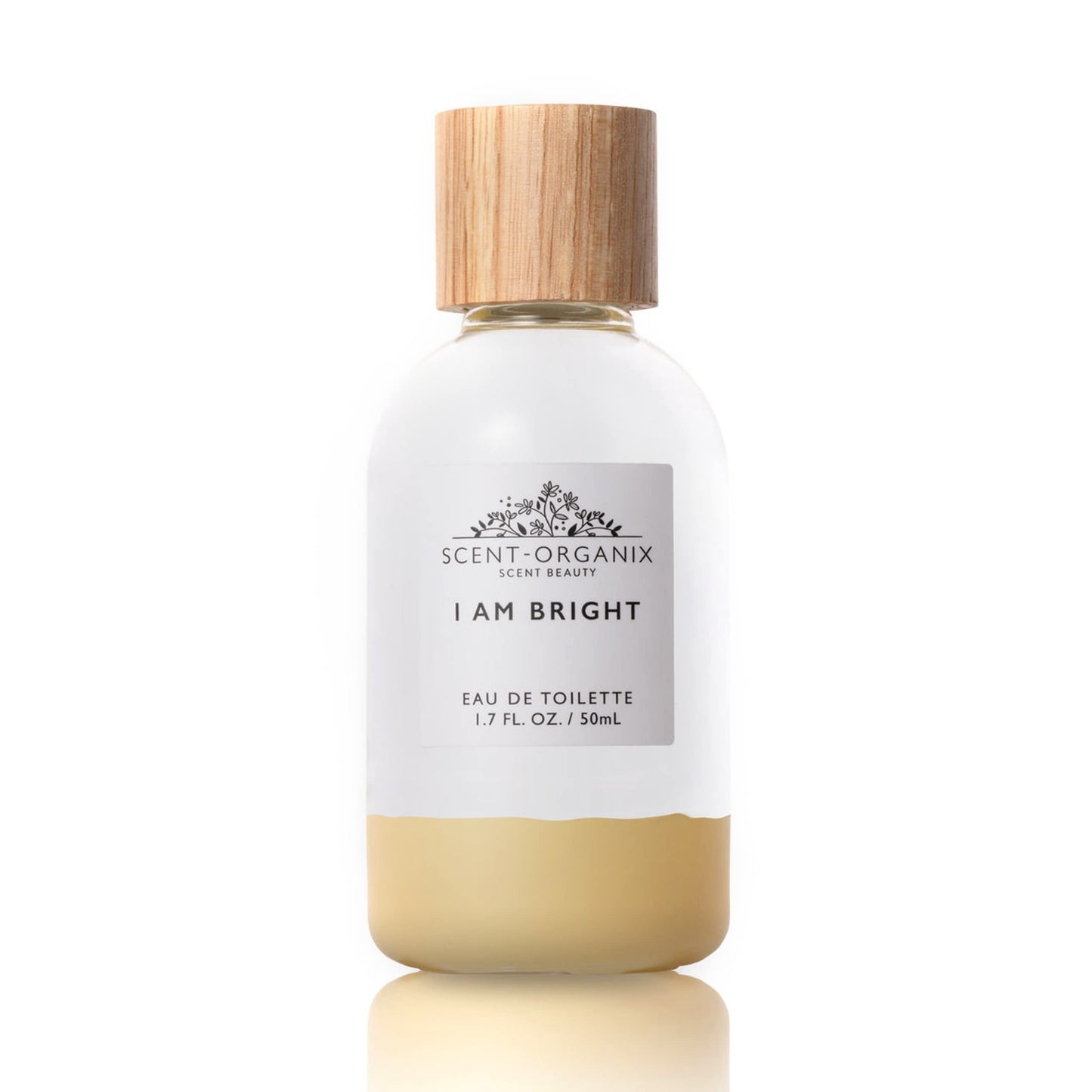 SCENT BEAUTY Scent-Organix I Am Bright Perfume for Men & Women - Fruity and Citrusy Scent with Notes of Pineapple, Tiare Flower & Orange Flower