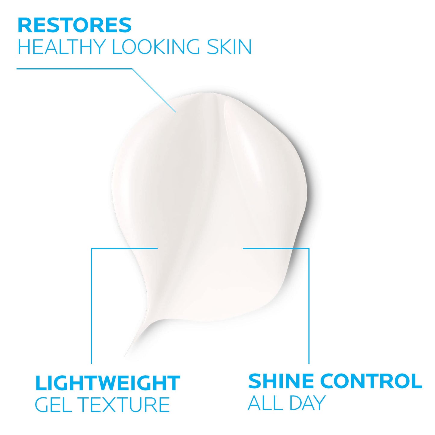La Roche-Posay Toleriane Double Repair Matte Face Moisturizer, Daily Moisturizer For Oily Skin With Ceramide And Niacinamide For All Skin Tones, Oil Beauty and Personal Care La Roche-Posay