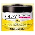 Olay Complete Moisturizer Normal Spf#15 2 Ounce Jar (60ml) (6 Pack)