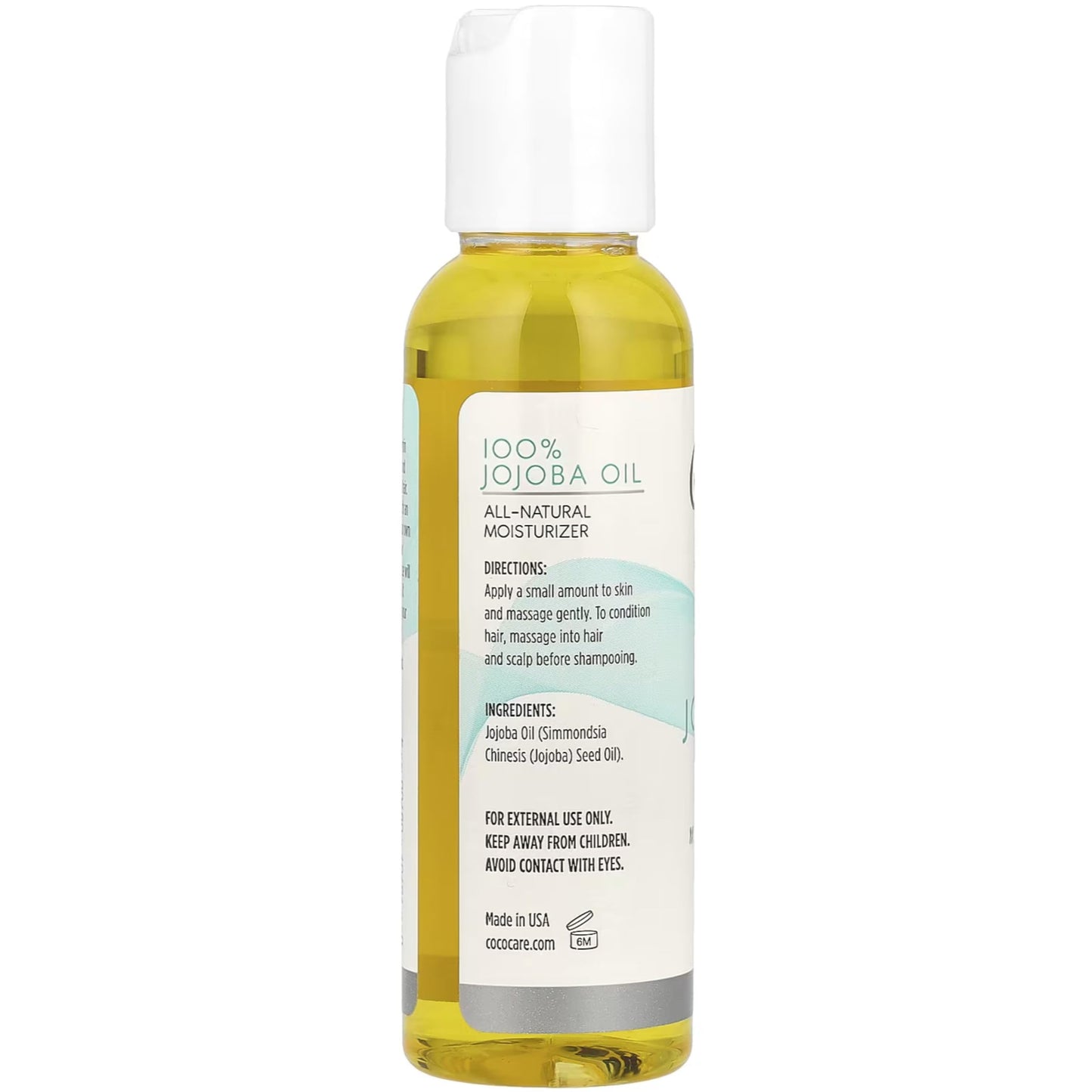 Cococare All Natural 100% Jojoba Oil, 2 Ounce (Pack of 5)