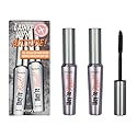Benefit Cosmetics They're Real Beyond Mascara Duo Set Black, 0.3 Ounce (Pack of 2)