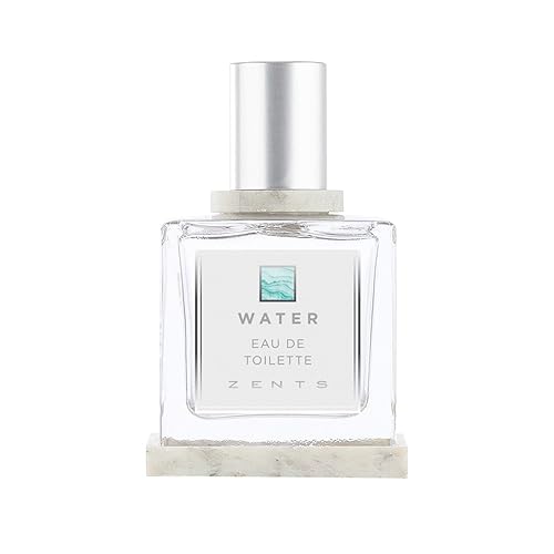 Zents Eau de Parfum (Water) for Women & Men | Long-Lasting Clean Fragrance with Chamomile, Coriander & Lemon | Fresh & Calming Scent | 1.69 oz