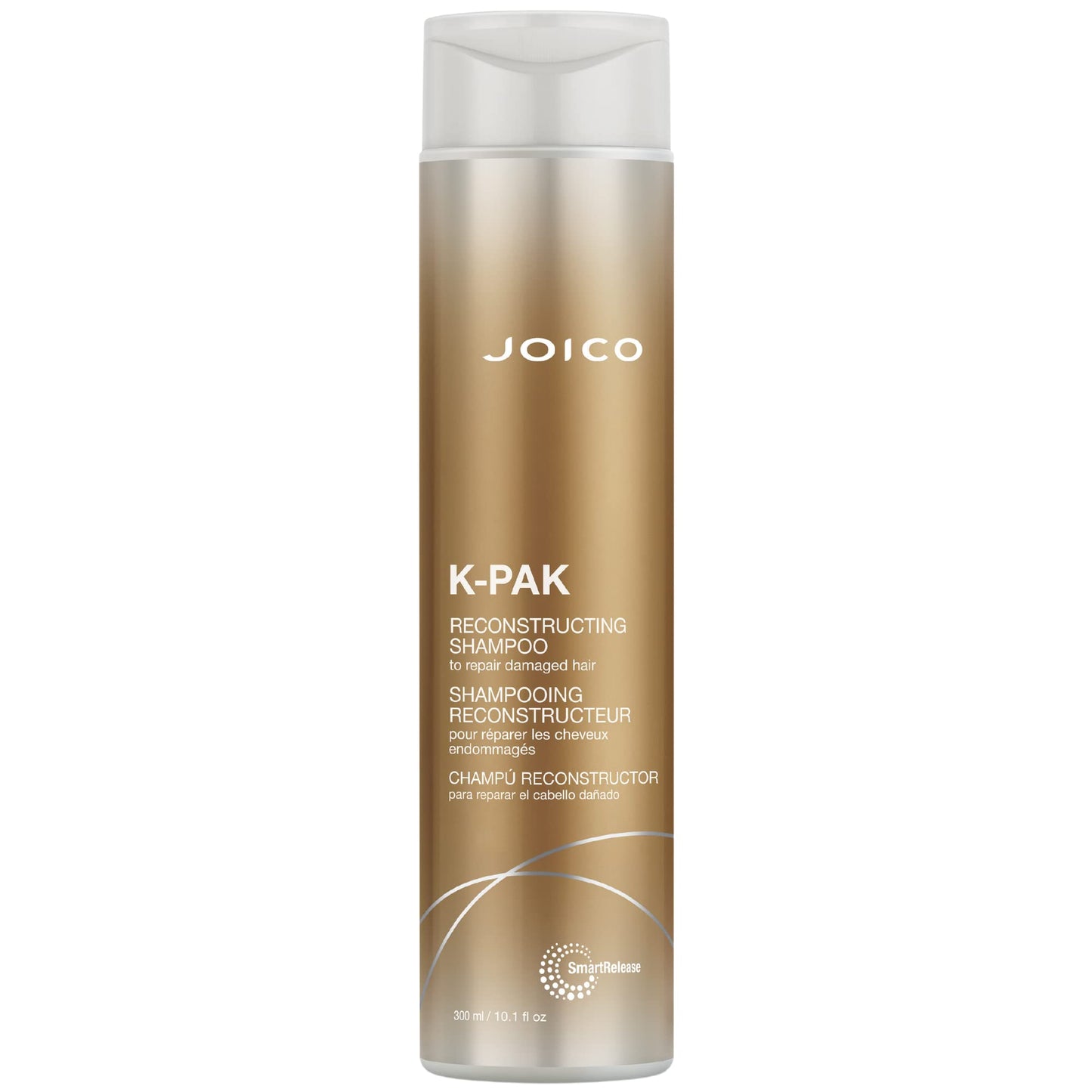 Joico K-PAK Daily Reconstructing Shampoo | For Damaged Hair | Repair & Prevent Breakage | Boost Shine | With Keratin & Guajava Fruit Extract | 10.1 Fl