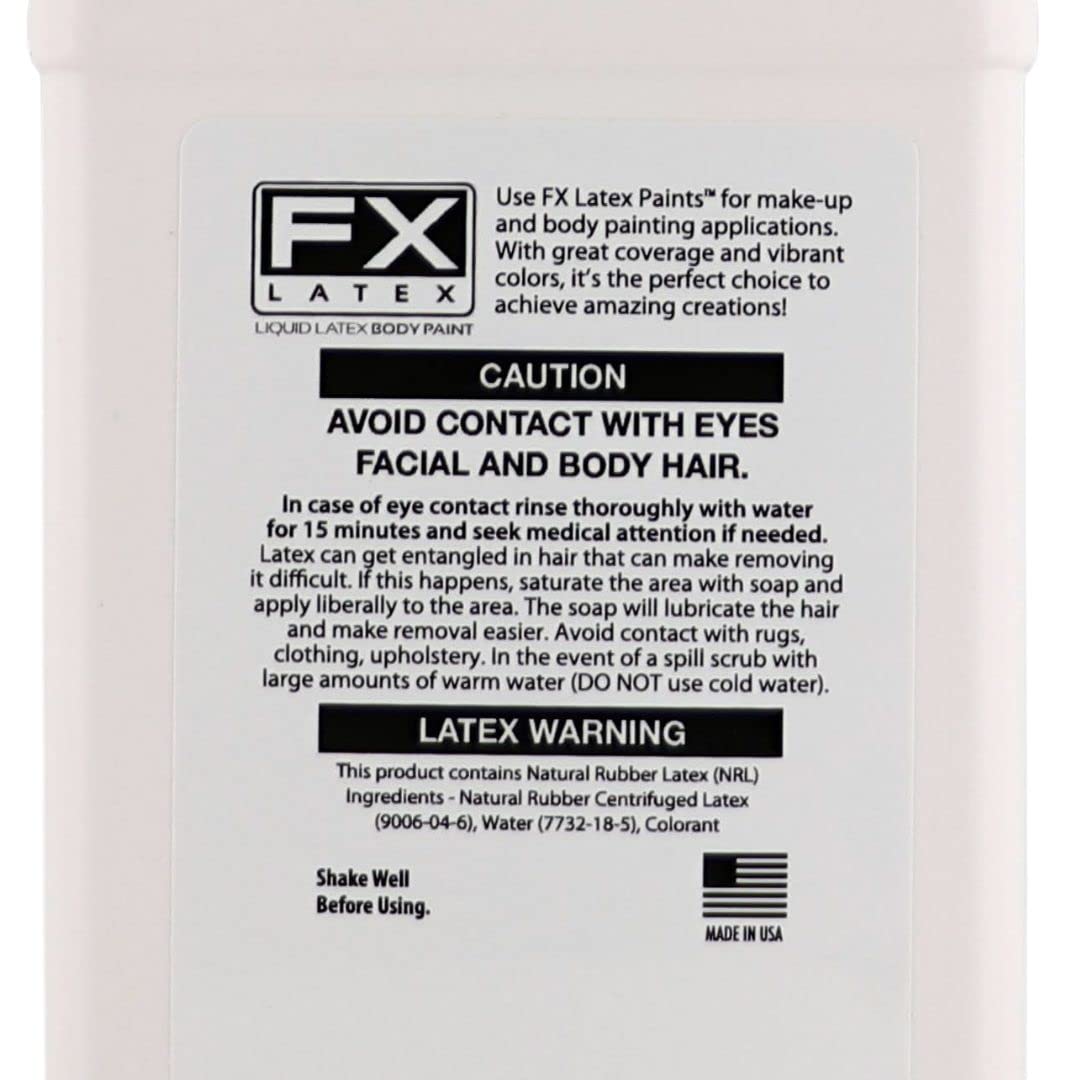 Liquid Latex Fashions- Ammonia Free Natural Face paint for Kids and Adults, Ideal for Artwork, School Plays, Cosplays and Concerts, Metallic Copper
