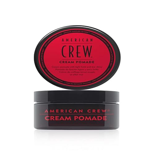 American Crew Men's Hair Pomade (OLD VERSION), Like Hair Gel with Light Hold & Low Shine, 3 Oz (Pack of 1)