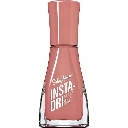 Sally Hansen Insta-Dri®, Mauve It, Quick Dry, Long Lasting, Streak-Free Shine, Nude Nail Polish