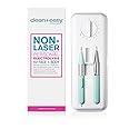Clean + Easy Electrolysis Machine for Permanent Hair Removal - Non-Laser, Painless Electrolysis Hair Removal for Face & Body, At-Home Remover Device
