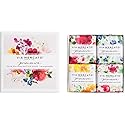 Via Mercato Primavera Spring Collection, Soap Gift Set (4 x 50 gram), Spring Flowers