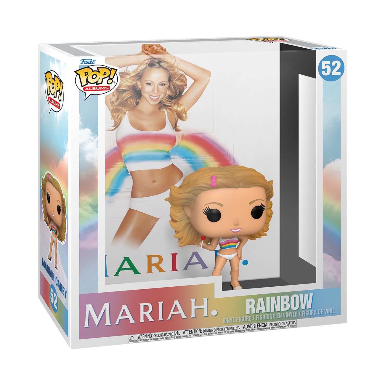 Funko POP! Albums: Mariah Carey - Rainbow - Music - Collectable Vinyl Figure - Gift Idea - Official Merchandise - for Kids & Adults - Music Fans…
