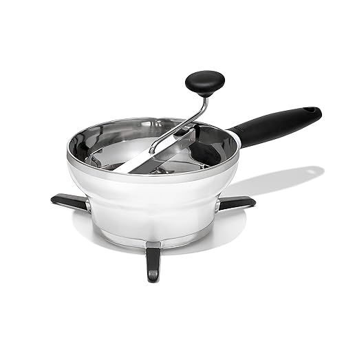 OXO Good Grips Stainless Steel Food Mill For Purees,Silver