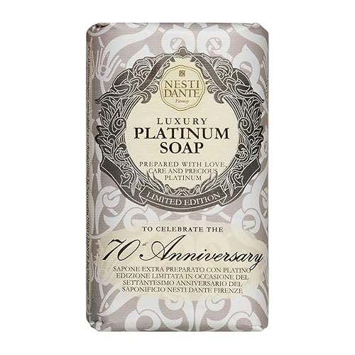 Nesti Dante 7070 Anniversary Luxury Platinum Soap With Precious Platinum (Limited Edition) 250g/8.8oz
