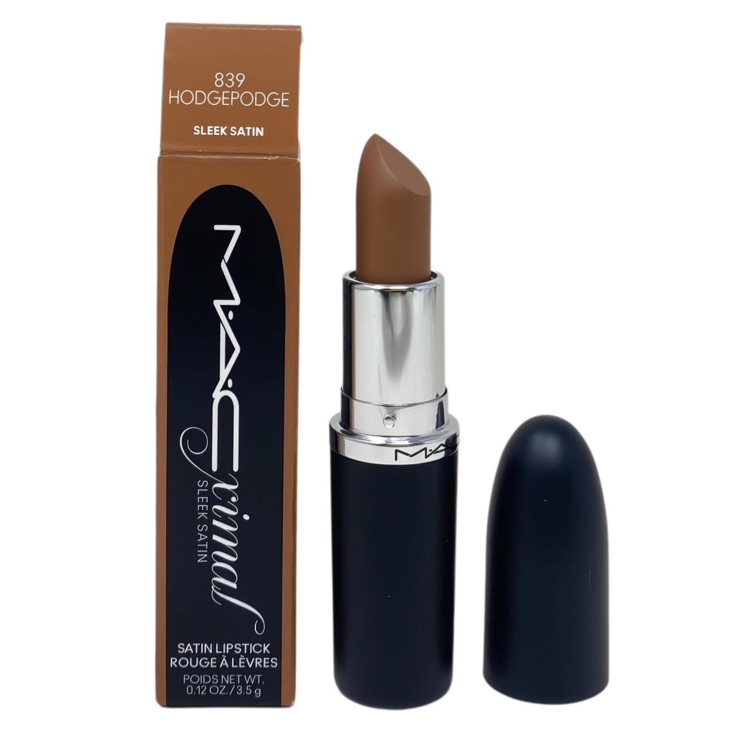 MAC M·A·C Cosmetics M·A·Cximal Sleek Satin Lipstick - 839 Hodgepodge (0.12 oz / 3.5 g)